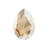 Swarovski Faceted Pear Fancy Stone 4327 - 30x20mm - Golden Shadow