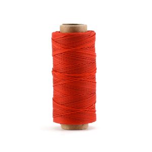 Macramé-koord Polyester 0.5mm - Red - 1 meter - 1050475