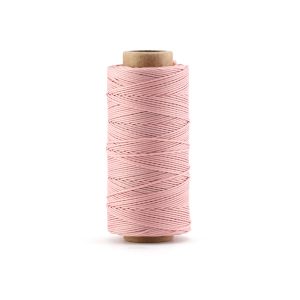 Macramé-koord Polyester 0.5mm - Old Rose - 1 meter - 1050479