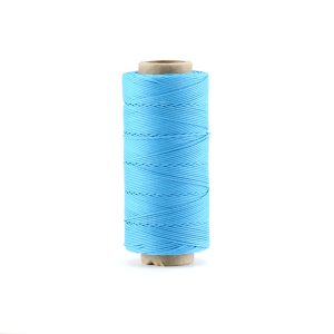 Macramé-koord Polyester 0.5mm - Turquoise - 1 meter - 1050482