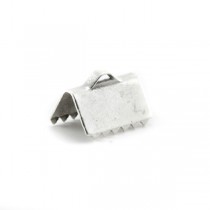 Veterklem 10x5mm - Old Silver - 1050503