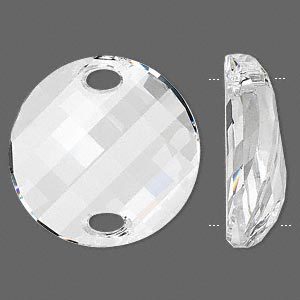 Swarovski Faceted Twist 3221 - 28mm - Crystal