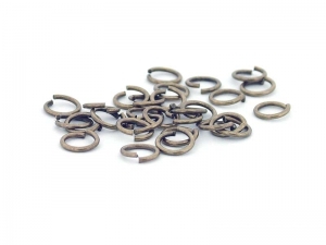 Ringetjes Enkel 7mm - Old Gold