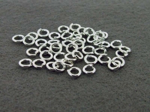 Ringetjes Enkel 5mm - Silver