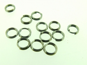 Ringetjes Dubbel 5mm - Black