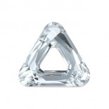 Swarovski Faceted Organic Cosmic Triangle Fancy Stone 4737 - 20mm - Crystal CAL