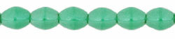 Pinch Bead 5 x 3mm Luster Opaq Green - 2-53-L52020