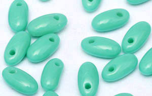 Rizo Bead 2.5 x 6mm Turquoise - 374-26-6313