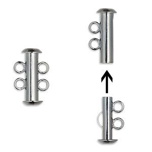 Slot met 2 oogjes - Black - H20-A4628FN