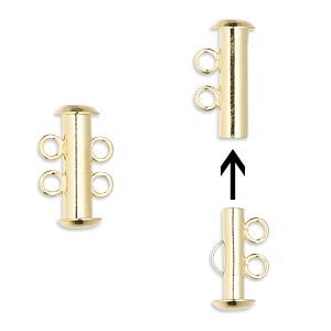 Slot met 2 oogjes - Gold - H20-A4621FN