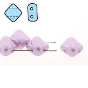 Silky-bead 2hole - Pastel Light Rose - 206-25011