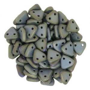 Triangle bead 6mm - Matte Iris Brown - 371-06-21115