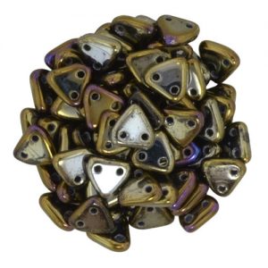 Triangle bead 6mm - Iris Brown - 371-06-21415