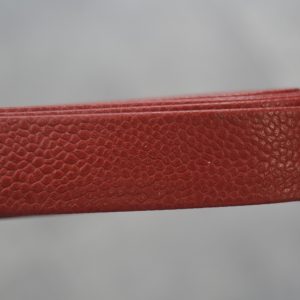 Plat leder 20mm - Snake Style Red - PROMOTIE
