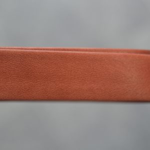 Plat leder 20mm - Washed Red - PROMOTIE