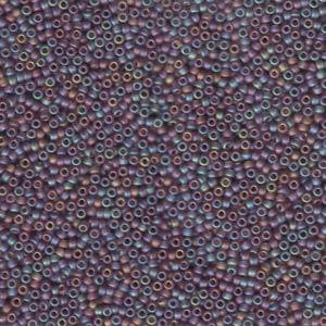 Rocaille 15/0 - Mat Dark Smoky Amethyst AB - 153FR
