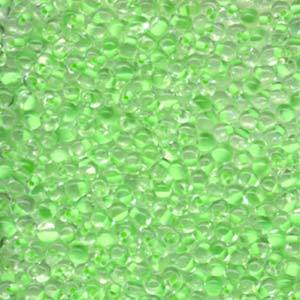 Drop Bead 3.4mm - Mint Green Lined Crystal - 10