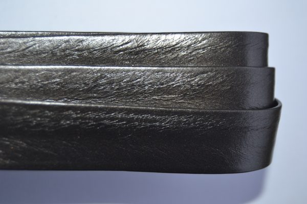 Plat leder 20mm - Black - PROMOTIE