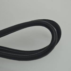 Rond leder 8mm - Black - Promotie