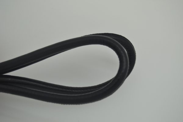 Rond leder 8mm - Black - Promotie