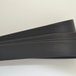 Plat leder 20mm - Black - PROMOTIE