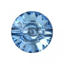 Rivoli 12mm - Aquamarine Foil Back
