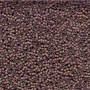 Delica Bead 11/0 - Matte Metallic Taupe Gold Iris - 1056