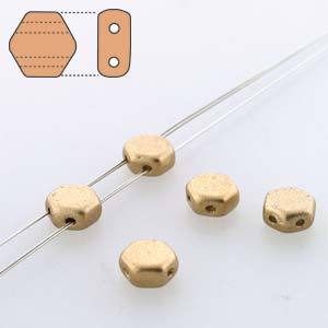 Honeycomb beads - Crystal Bronze Pale Gold - HC0600030-01710