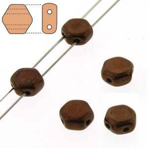 Honeycomb beads - Jet Bronze - HC0623980-14415