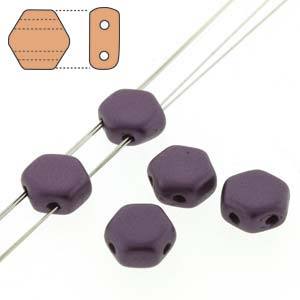 Honeycomb beads - Pastel Bordeaux - HC0625032