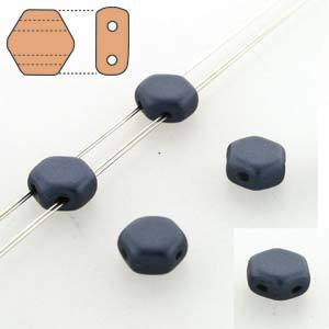 Honeycomb beads - Pastel Montana Blue - HC0625042