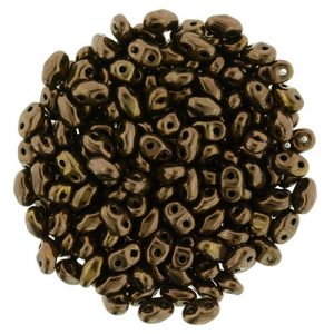 Mini Duobeads 2 x 4mm - Dark Bronze - 364-24-14415