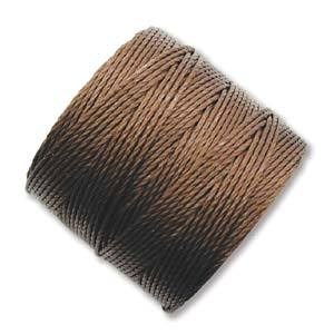 Bead Cord Tex 210 S-Lon - Brown - 0,5mm