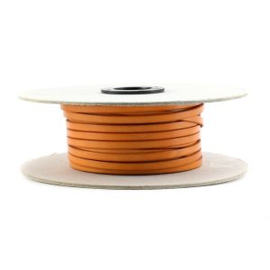 Plat leder 6mm - Veau - Orange - 2340025 - PROMOTIE