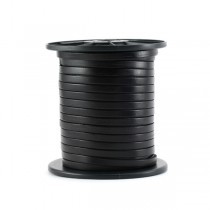 Plat leder 6mm - Bewerkt - Black - 2260000 - PROMOTIE