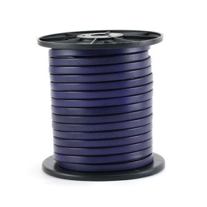 Plat leder 6mm - Veau - Dark Blue - 2340029 - PROMOTIE