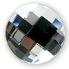 Chessboard 10mm - Crystal - 2035 - per 2 stuks