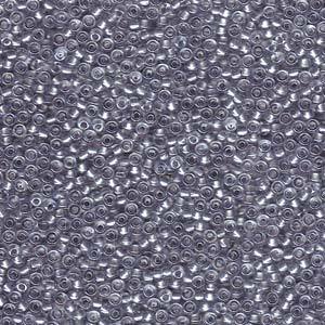 Rocaille 11/0 - Spkl Pewter Lined Crystal - 242