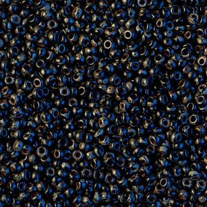 Rocaille 11/0 - Black Picasso - 4511