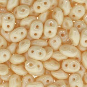 Mini Duobeads 2 x 4mm - Chalk Orange Luster - 403000-14413
