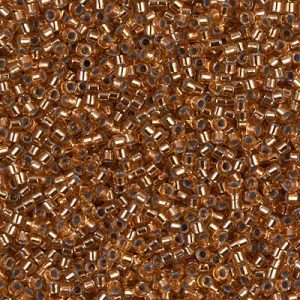 Delica Bead 11/0 - Copper Lined Pale Amber - 181