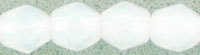 Firepolish Facet 3mm - Milky White - 1-03-0100