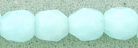 Firepolish Facet 3mm - Opaque Pale Jade - 1-03-63100