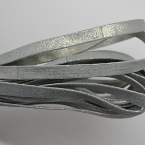 Plat leder 10mm - Multidot - Grey - PROMOTIE