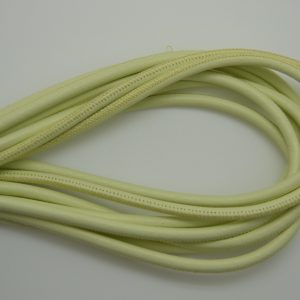 Rond leder 4mm - Lemon Yellow - PROMOTIE