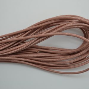 Rond leder 2,5mm - Salmon - PROMOTIE