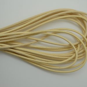 Rond leder 2,5mm - Lemon - PROMOTIE