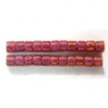 Delica Bead 11/0 - Metallic Rhubarb Gold Iris - 1016