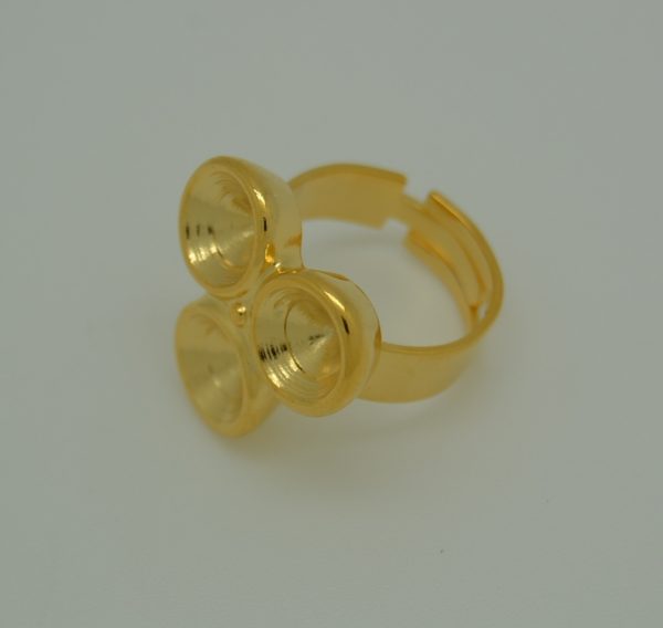Ring Verstelbaar - voor 3x 1088-SS39 - Gold - 2110135