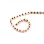 Bolletjesketting 3.2mm Rose Gold - 1086557